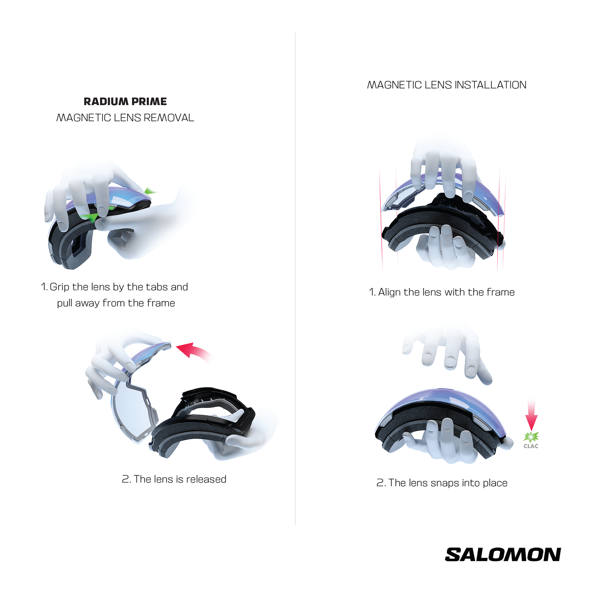 RADIUM PRIME SIGMA PHOTOCHROMIC (and EXTRA LENS) Secondary image
